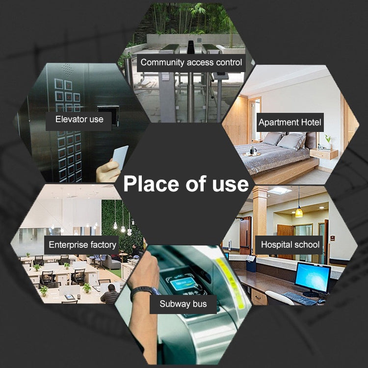 10 PCS 125KHz TK/EM4100 Proximity ID Card Chip Keychain Key Ring 10 PCS 125KHz TK/EM4100 Proximity ID Card Chip Keychain Key Ring